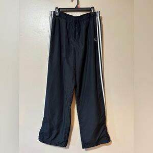 Men’s Adidas 3 Stripe Black Track Pants size XL